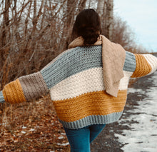 Cargar imagen en el visor de la galería, Cardigan Fireside - Patrón Crochet