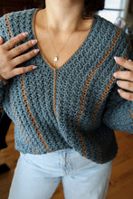 Cargar imagen en el visor de la galería, Sweater Springtide – Patron Crochet
