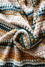 Cargar imagen en el visor de la galería, Mantita Riverbed - Patron Crochet