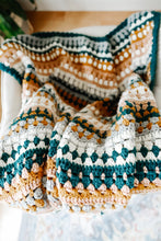 Cargar imagen en el visor de la galería, Mantita Riverbed - Patron Crochet