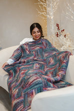 Cargar imagen en el visor de la galería, Mantita Log Cabin - Patron Crochet