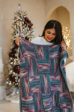 Cargar imagen en el visor de la galería, Mantita Log Cabin - Patron Crochet