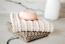 Cargar imagen en el visor de la galería, Toallas de mano - Patrón Crochet