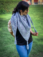 Cargar imagen en el visor de la galería, Patrón Descargable Chal Luna