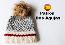Cargar imagen en el visor de la galería, Patrón Dos Agujas - Gorro Sock Monkey