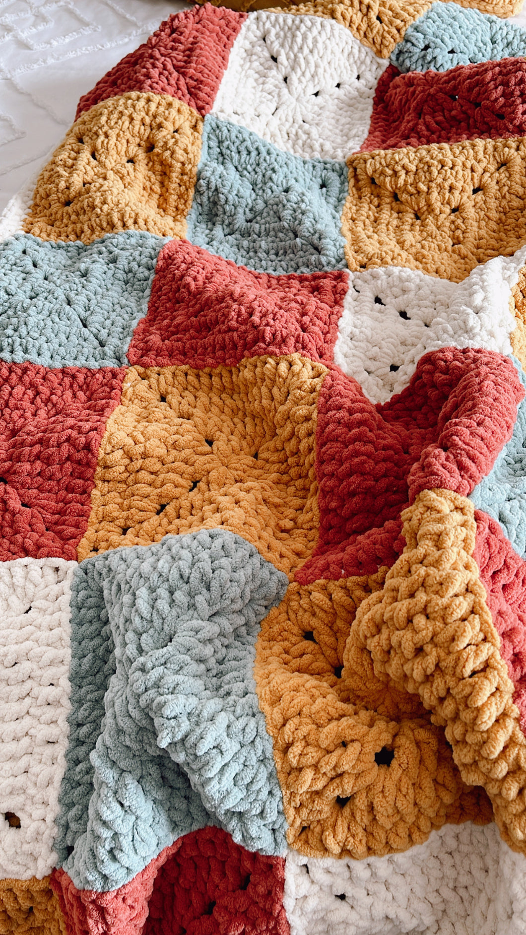 Not Your Abuelita's Blanket - Patrón Crochet